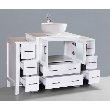 54" Bosconi AW130RO2S Single Vanity