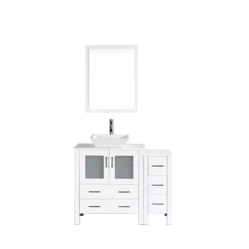 42" Bosconi AW130S1S Single Vanity