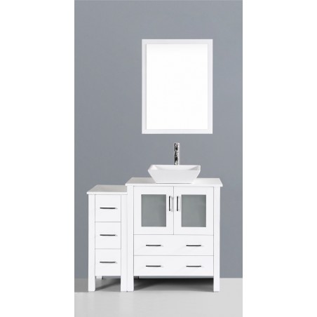 42" Bosconi AW130S1S Single Vanity