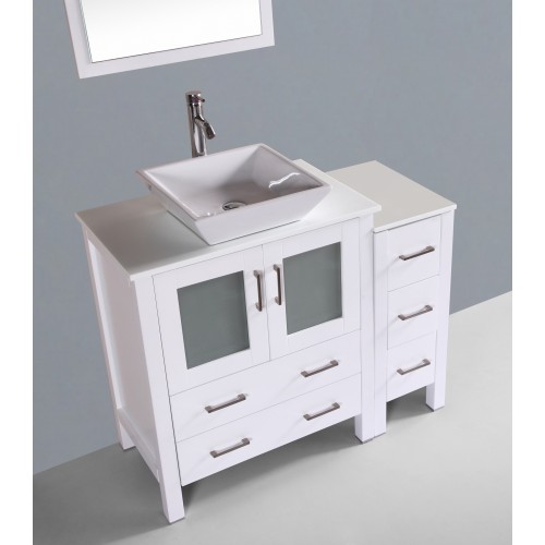 42" Bosconi AW130S1S Single Vanity