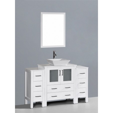 54" Boscnoi AW130S2S Single Vanity