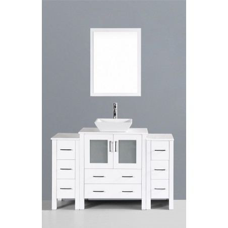 54" Boscnoi AW130S2S Single Vanity