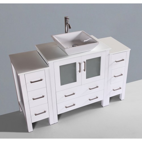 54" Boscnoi AW130S2S Single Vanity