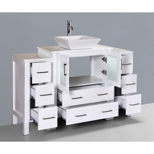 54" Boscnoi AW130S2S Single Vanity