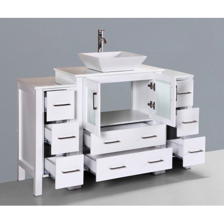 54" Boscnoi AW130S2S Single Vanity