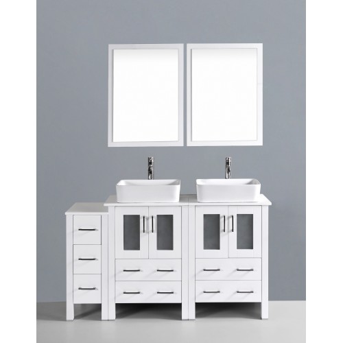 60" Bosconi AW224RC1S Double Vanity