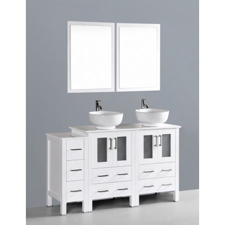 60" Bosconi AW224RO1S Double Vanity