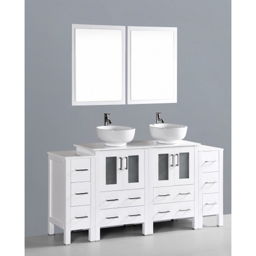 72" Bosconi AW224RO2S Double Vanity