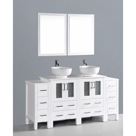 72" Bosconi AW224RO2S Double Vanity