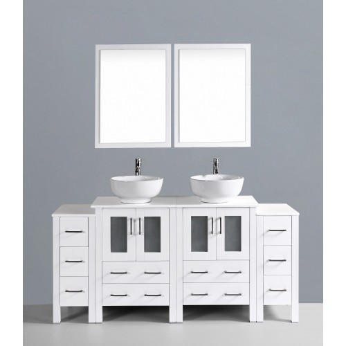 72" Bosconi AW224RO2S Double Vanity