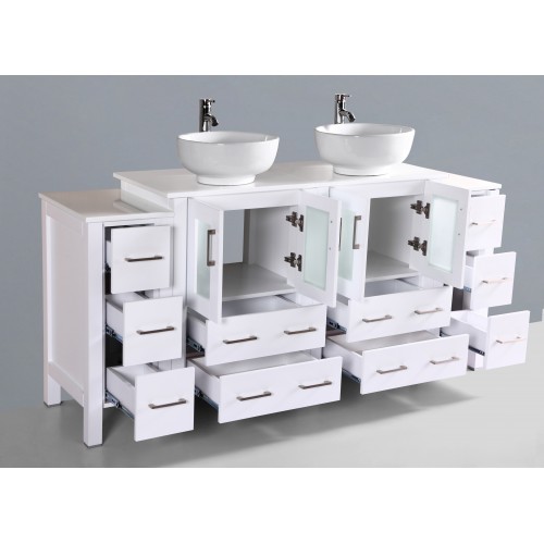 72" Bosconi AW224RO2S Double Vanity