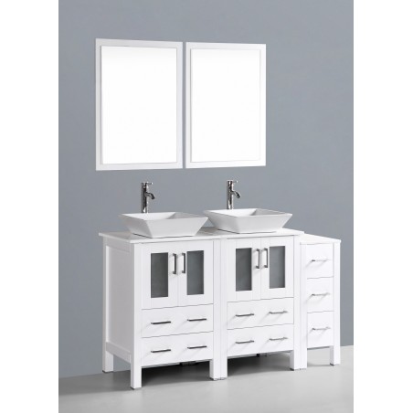 60" Bosconi AW224S1S Double Vanity