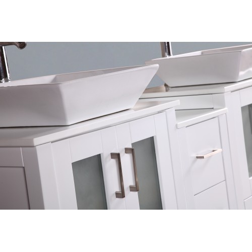 60" Bosconi AW224S1S Double Vanity