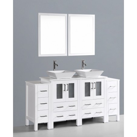 72" Bosconi AW224S2S Double Vanity