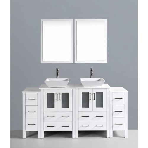 72" Bosconi AW224S2S Double Vanity