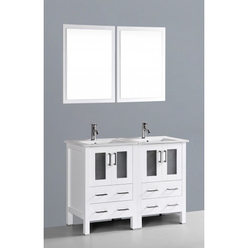 48" Bosconi AW224U Double Vanity