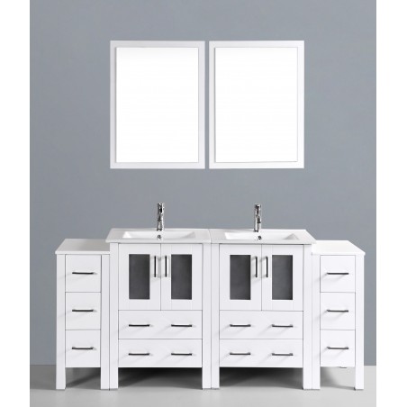 72" Bosconi AW224U2S Double Vanity