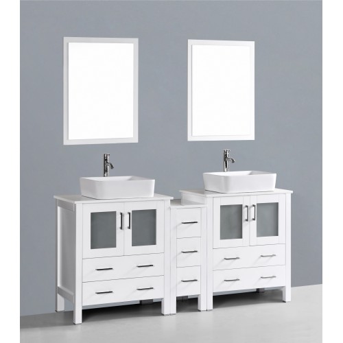 72" Bosconi AW230RC1S Double Vanity