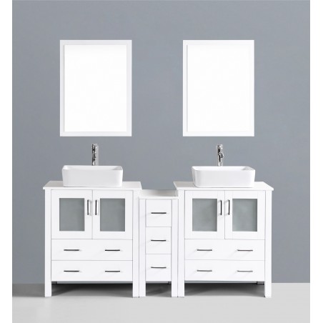 72" Bosconi AW230RC1S Double Vanity