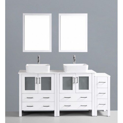 72" Bosconi AW230RC1S Double Vanity