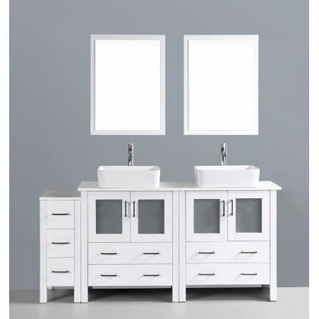 72" Bosconi AW230RC1S Double Vanity