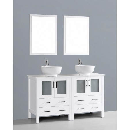 60" Bosconi AW230RO Double Vanity