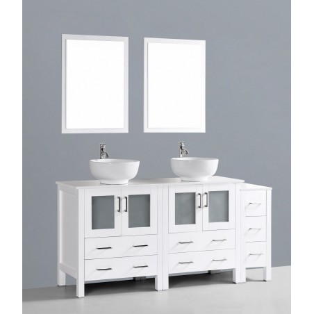 72" Bosconi AW230RO1S Double Vanity