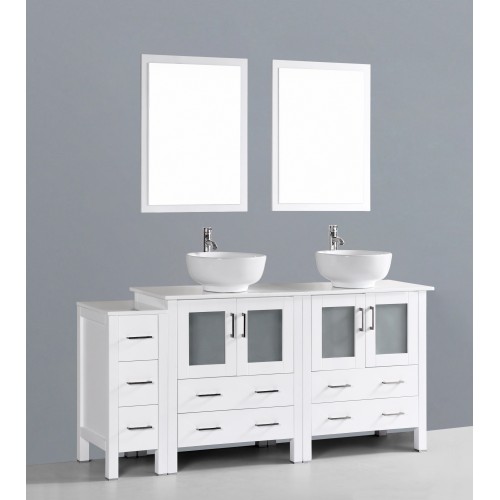 72" Bosconi AW230RO1S Double Vanity