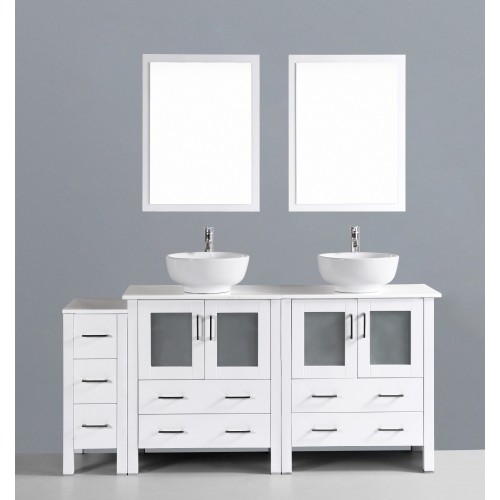 72" Bosconi AW230RO1S Double Vanity