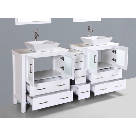 72" Bosconi AW230S1S Double Vanity