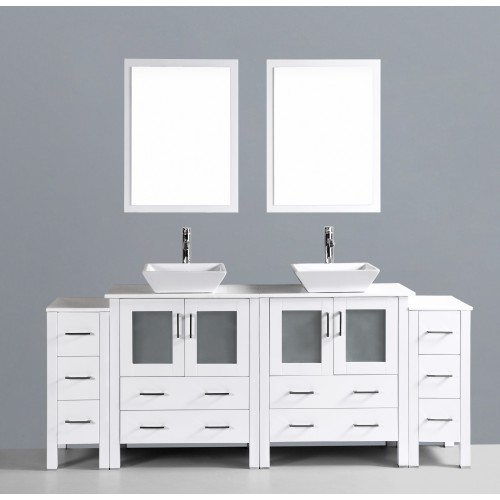 84" Bosconi AW230S2S Double Vanity