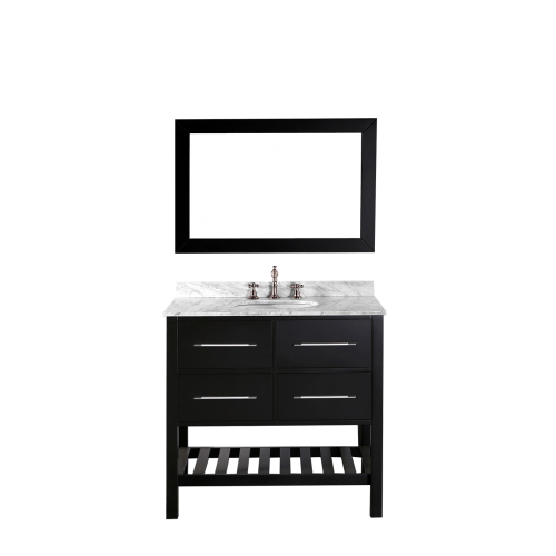 36" Bosconi SB-250-3 Contemporary Single Vanity