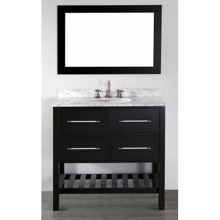 36" Bosconi SB-250-3 Contemporary Single Vanity