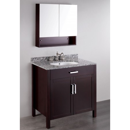 36'' Bosconi SB-252 Contemporary Single Vanity