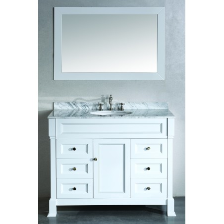 43'' Bosconi SB-278WH Contemporary Single Vanity