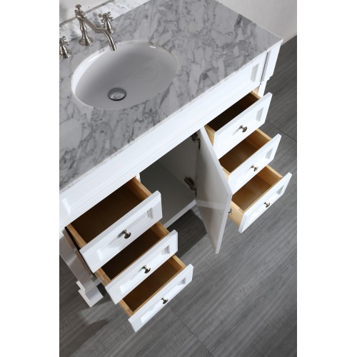 43'' Bosconi SB-278WH Contemporary Single Vanity