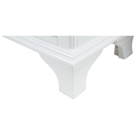 Corsicana White 26" Bathroom Vanity with Vitreous China Top