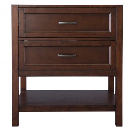 GEORGETTE 30" WALNUT BATHROOM VANITY