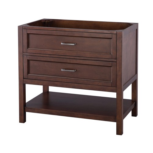 GEORGETTE 36" WALNUT BATHROOM VANITY