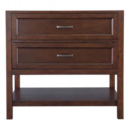 GEORGETTE 36" WALNUT BATHROOM VANITY