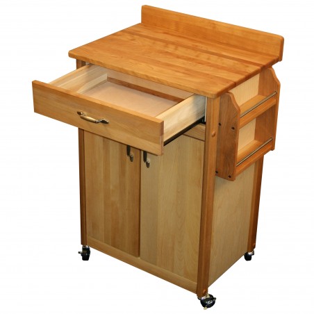 Cuisine Cart with Back Splash & Galley