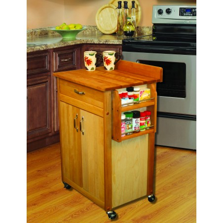 Cuisine Cart with Back Splash & Galley