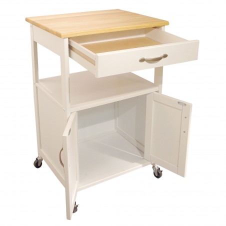 Kitchen Trolley - White