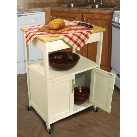 Kitchen Trolley - White