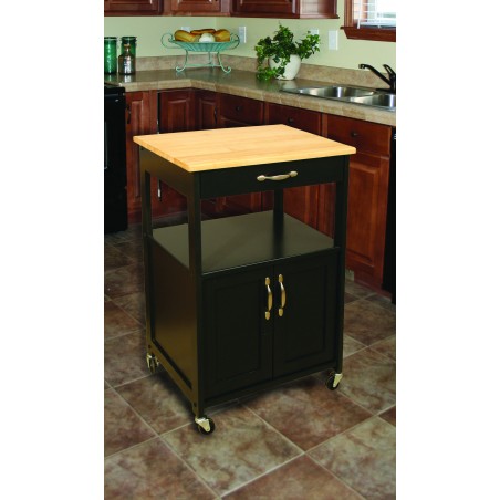 Kitchen Trolley - Black