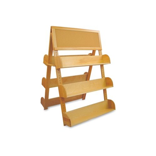 A-Frame With Two Cork Boards & 6 Adjustable Shelves