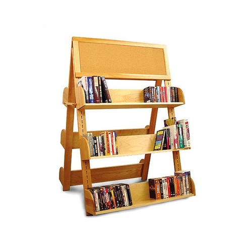 A-Frame With Two Cork Boards & 6 Adjustable Shelves