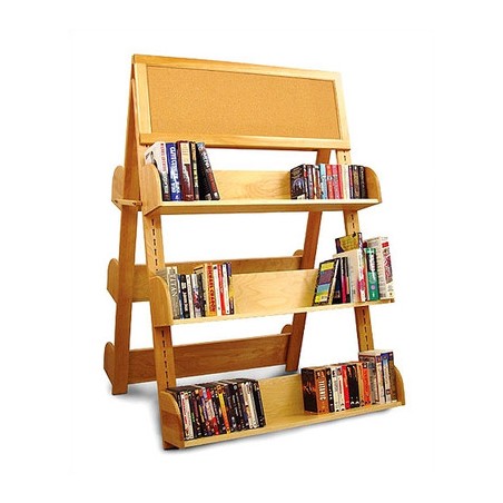 A-Frame With Two Cork Boards & 6 Adjustable Shelves