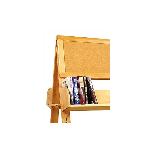 A-Frame With Two Cork Boards & 6 Adjustable Shelves