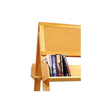 A-Frame With Two Cork Boards & 6 Adjustable Shelves